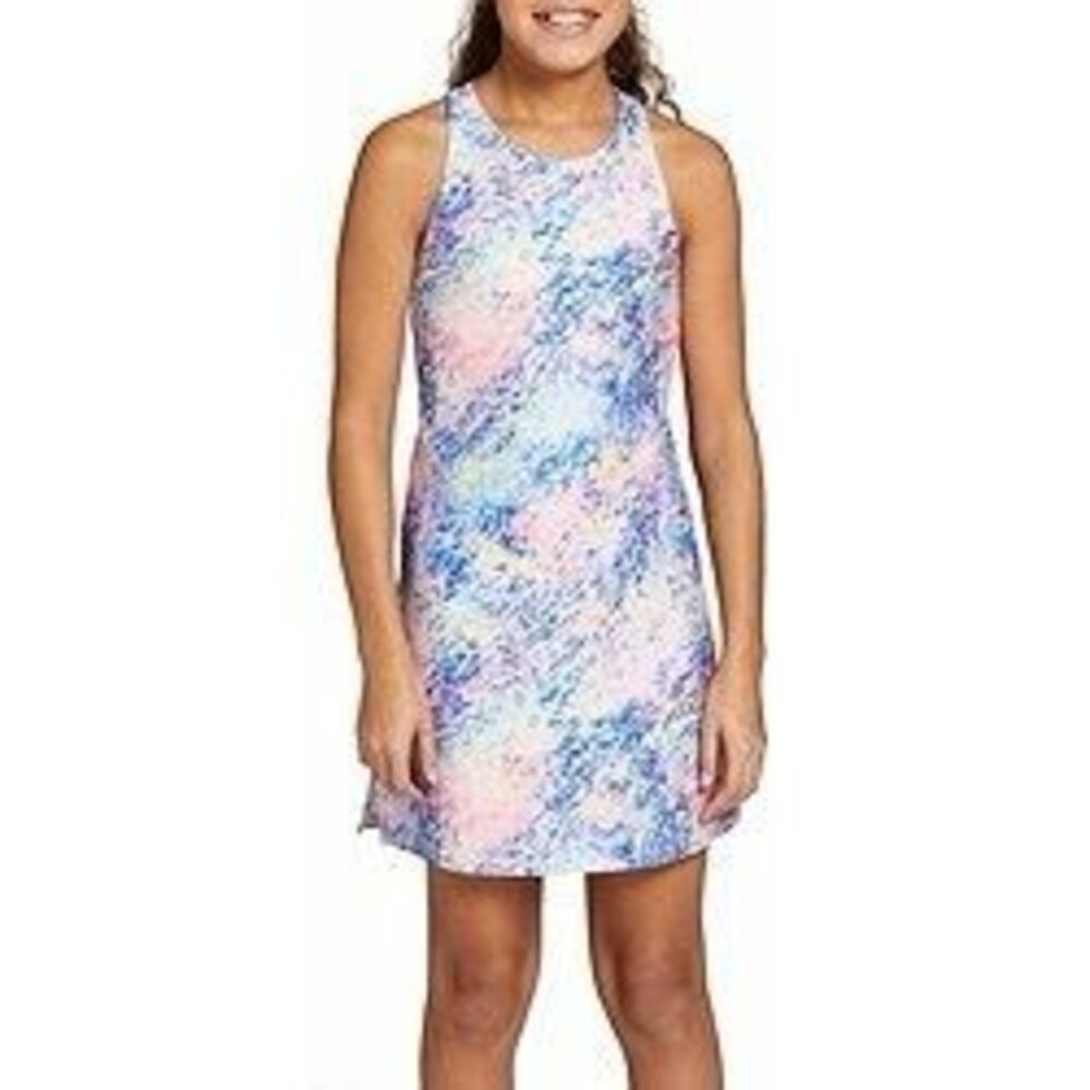 DSG Girls' Fashion Dress internal shelf bra moisture wicking fabric sz L 14 NWT